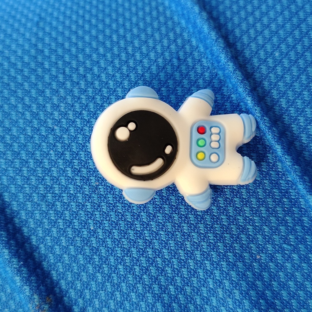 Astronaut Croc Charm